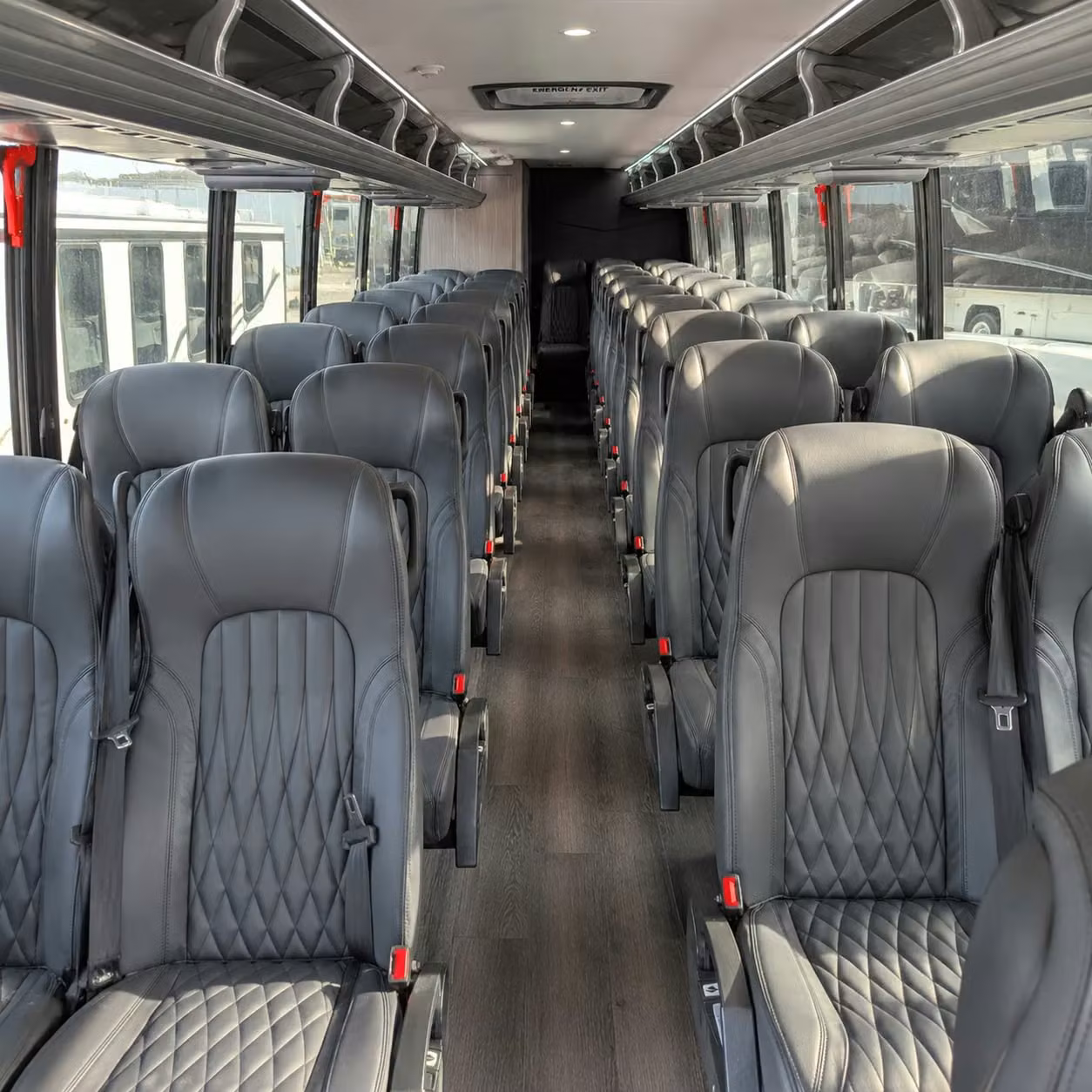 35 passenger minibus inside