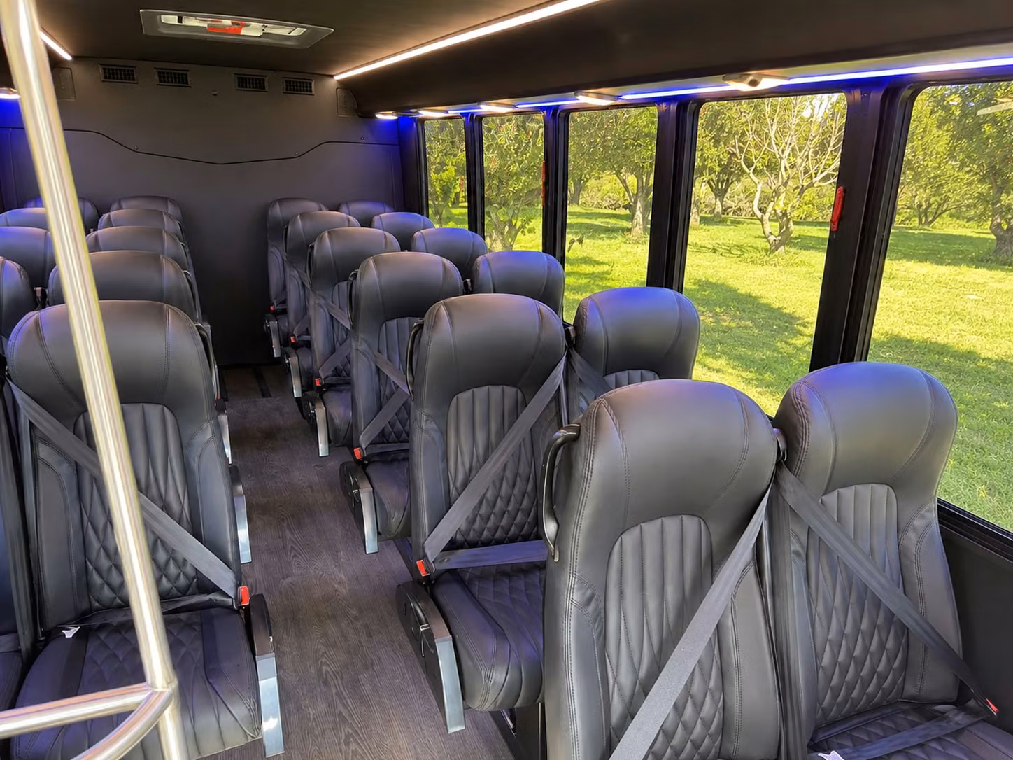 corporate event bus rentals in fremont