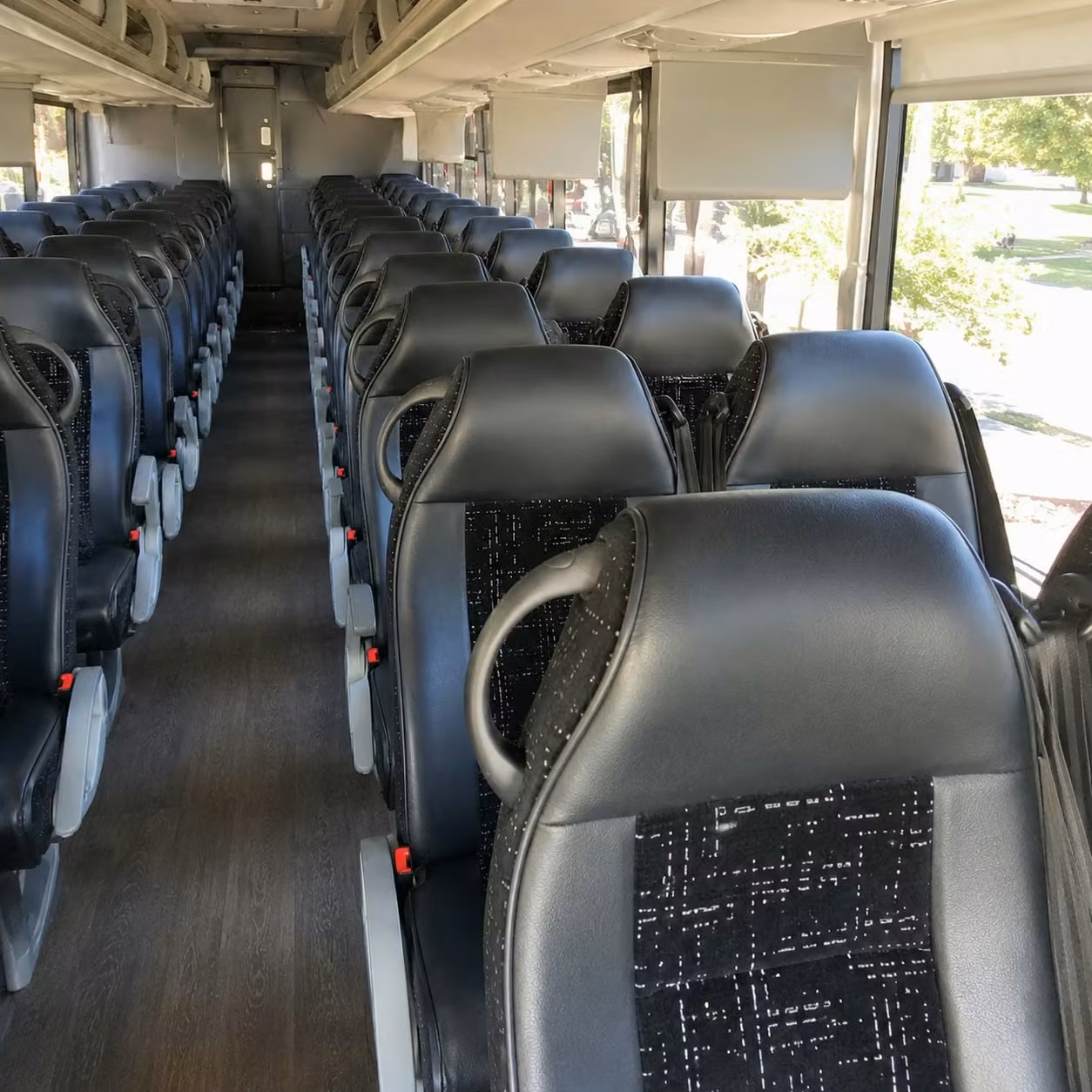 fremont charter bus interior gallery